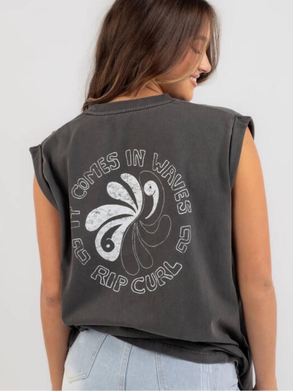 Ripcurl Graphic T-Shirt / Tank / Wave Maker Heritage Short Sleeve Graphic Tee